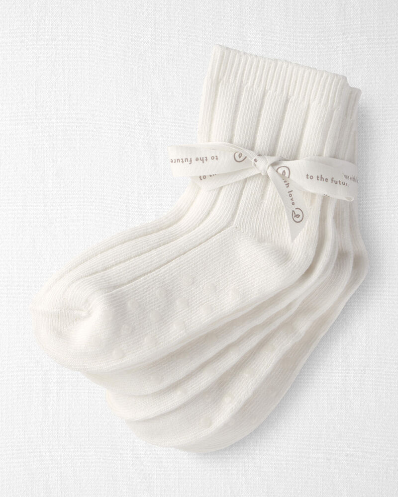 Toddler 4-Pack Slip Resistant Socks, image 2 of 3 slides
