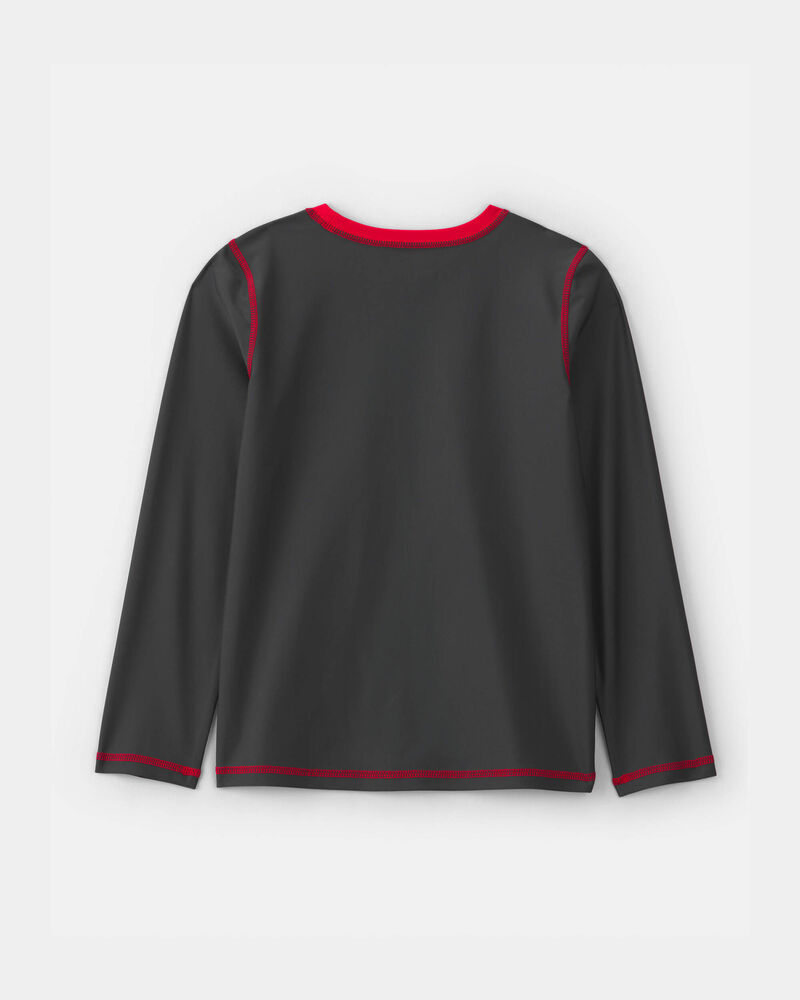 Boys &copy;Marvel Spider-Man Rashguard - Black, image 2 of 3 slides