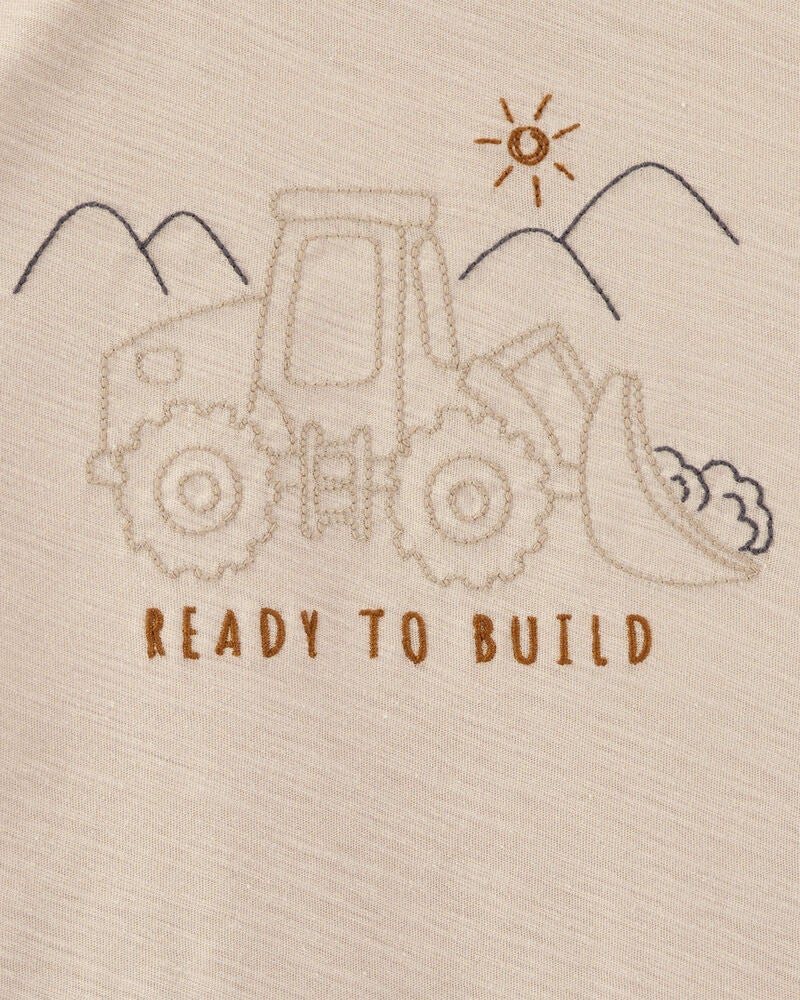 Toddler 2-Piece Construction Short Set, image 5 of 6 slides