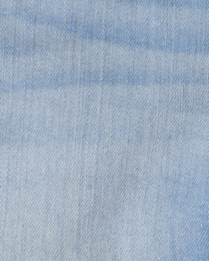 Tout-petit fille - Short en denim - D&eacute;lav&eacute; clair, image 3 sur 3 diapositives