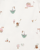 Baby 3-Piece Barn Print Little Cardigan Set, image 3 of 4 slides