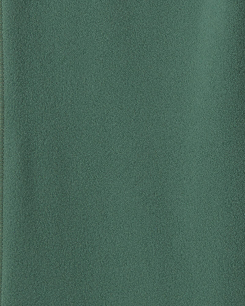 Boys Microfleece Wide-Leg Pants - Olive Green, image 3 of 4 slides