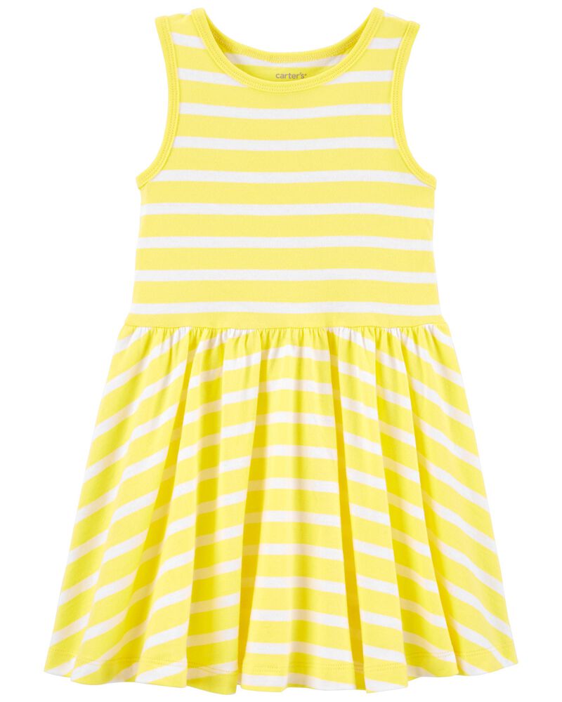 Striped Jersey Dress, image 1 of 3 slides
