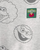 Toddler Sesame Street Big Bird Pullover Sweatshirt - Grey, image 2 of 2 slides