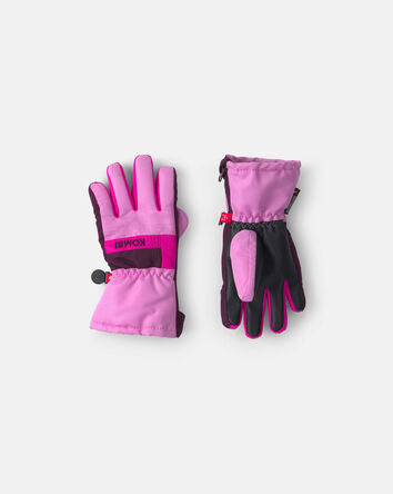 Tout-petit fille - Gants Peewee Kombi - Rose, 