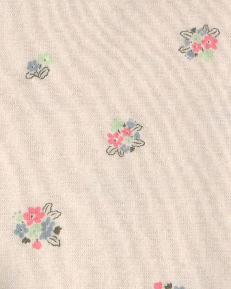 Baby Girl 3-Piece Quilted French Terry Layering Set - Olive Green/Cream, image 3 of 6 slides