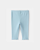 Baby Girl Rib Pants - Blue, image 2 of 4 slides