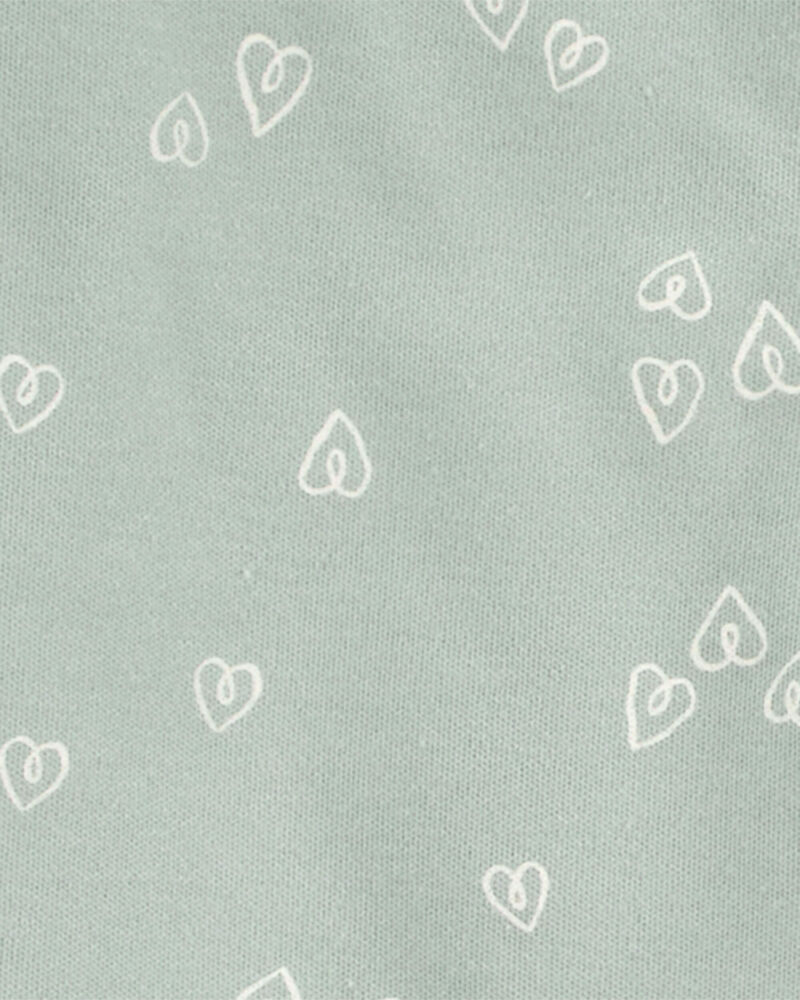 Baby Bee Zip 2-Way Zip Cotton Sleeper, image 3 of 5 slides