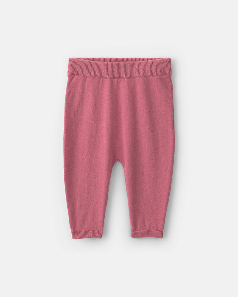 Baby Girl 2-Piece Sheep Long-Sleeve Top & Pant Set - Pink, image 2 of 4 slides