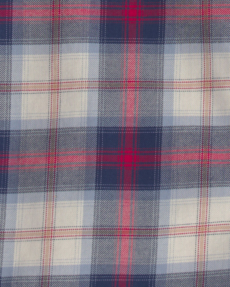 Gar&ccedil;ons - Chemise boutonn&eacute;e manches longues &agrave; carreaux, image 3 sur 3 diapositives