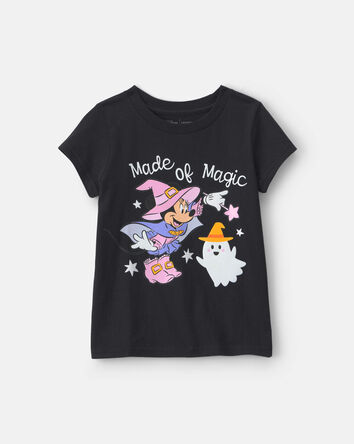 Toddler Girl Disney&copy; Halloween Graphic Tee - Black, 