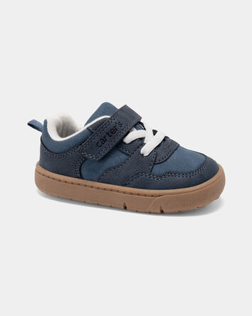 Baby Boy Every Step&reg; First Walker Casual Shoes - Blue/Brown, 