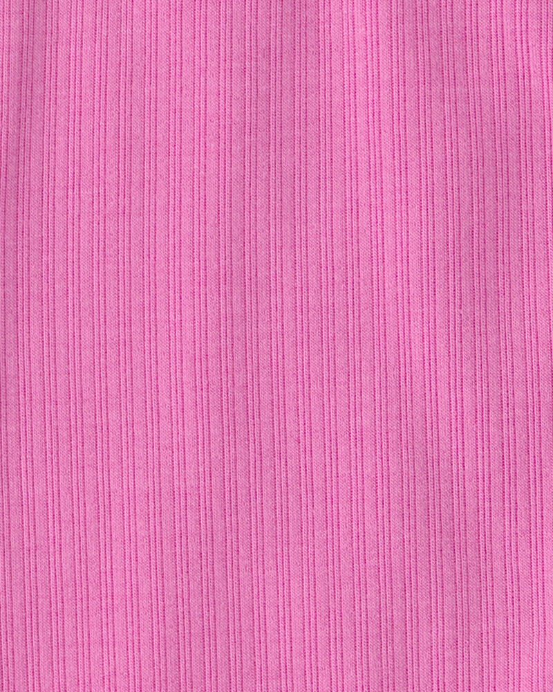 Baby Girl 2-Pack Flamingo PurelySoft Pull-On Pants - Pink/Ivory, image 5 of 7 slides