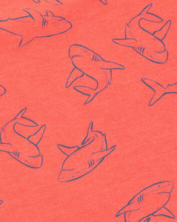 Bébé Ensemble 2 pièces débardeur à requin et short à enfiler, 