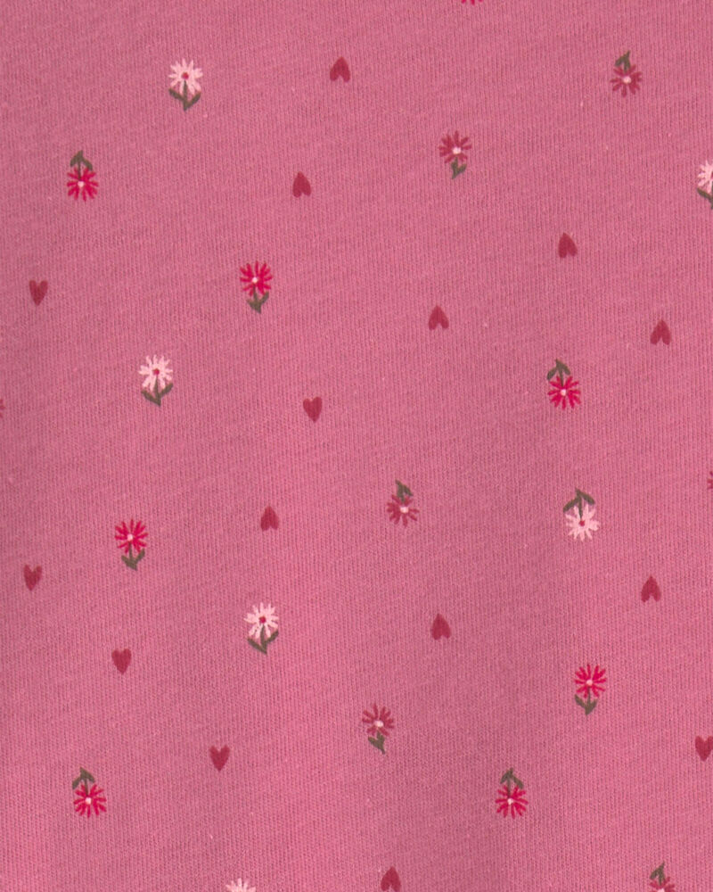 Toddler Girl Heart Long-Sleeve Top - Pink, image 2 of 3 slides