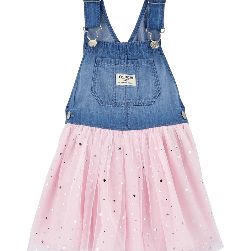 Girl jumper dress denim shop