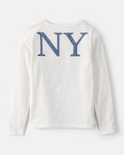 Girls Care Bear Long-Sleeve Top - White, image 2 of 5 slides
