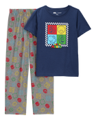 Enfant Pyjama 2 pièces décontracté imprimé de Super Mario BrosMC, image 1 sur 4 diapositives