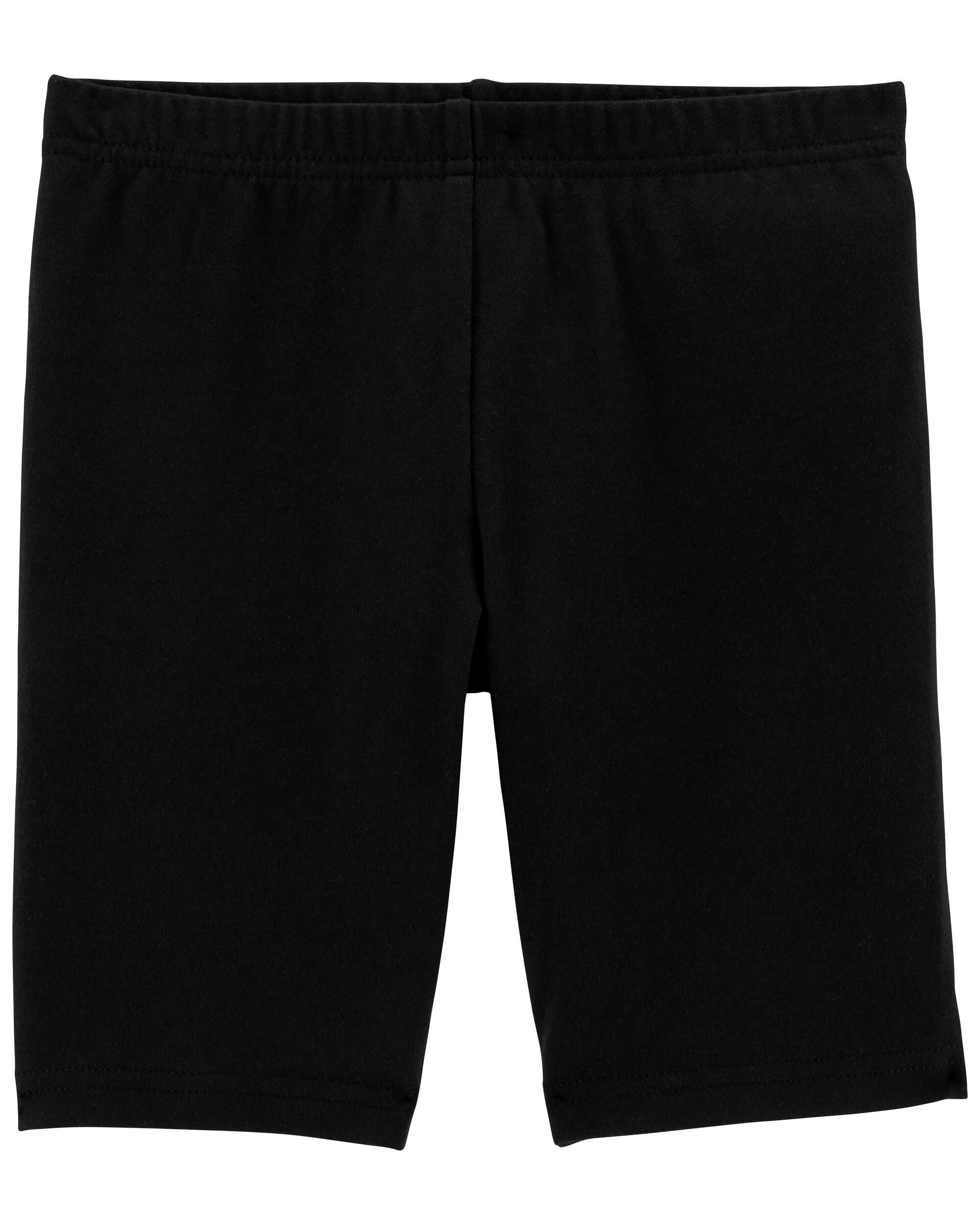 Plain black bike shorts outlet