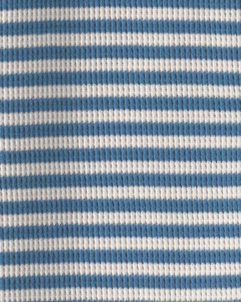 Baby Organic Cotton Waffle Knit Jumpsuit, image 4 of 5 slides