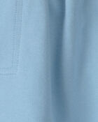 Tout-petit fille - Jupe-short en jersey bouclette - Bleu, image 3 sur 3 diapositives