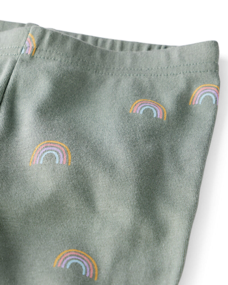 Baby Organic Cotton Pyjamas in Magical Rainbow Print, image 2 of 5 slides