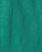 Boys Colorblock Pocket T-Shirt - Green, image 2 of 3 slides