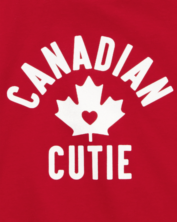 Toddler Canadian Cutie Short-Sleeve Tee, 