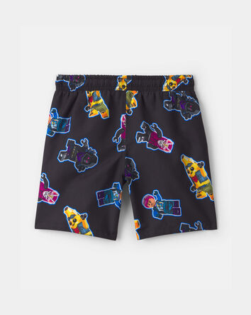 Boys Lego Fortnite Swim Trunks - Black, 