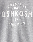 Tout-petit gar&ccedil;on - T-shirt &agrave; manches longues avec logo Oshkosh - Gris, image 3 sur 3 diapositives