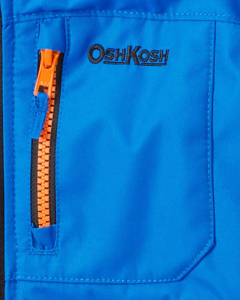 Toddler Boy 2-Piece Solid Snowsuit Set - Blue, image 4 of 13 slides
