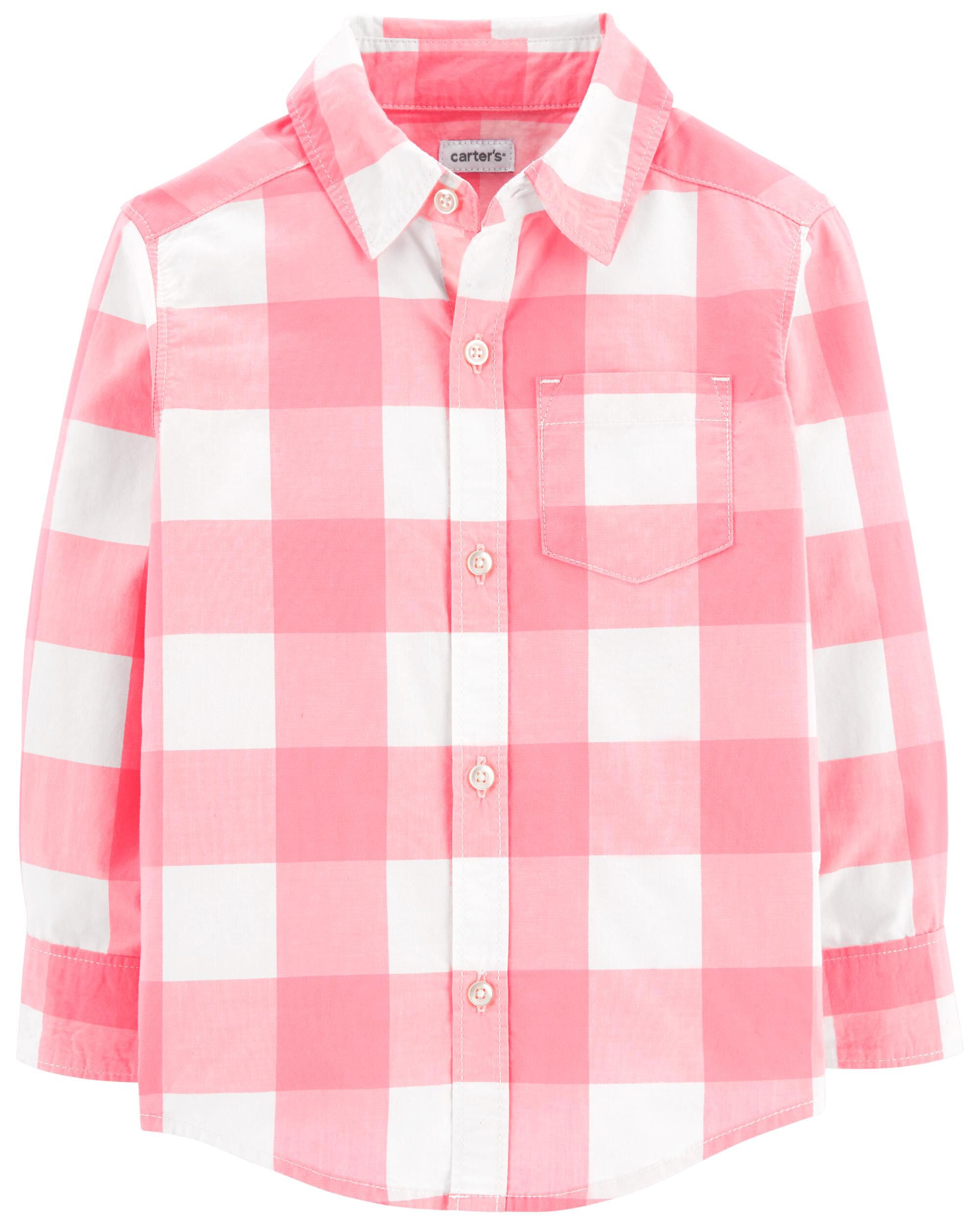 Carters deals dress shirt