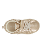 Tout-petit Espadrilles à tige haute à paillettes - Doré, image 4 sur 7 diapositives