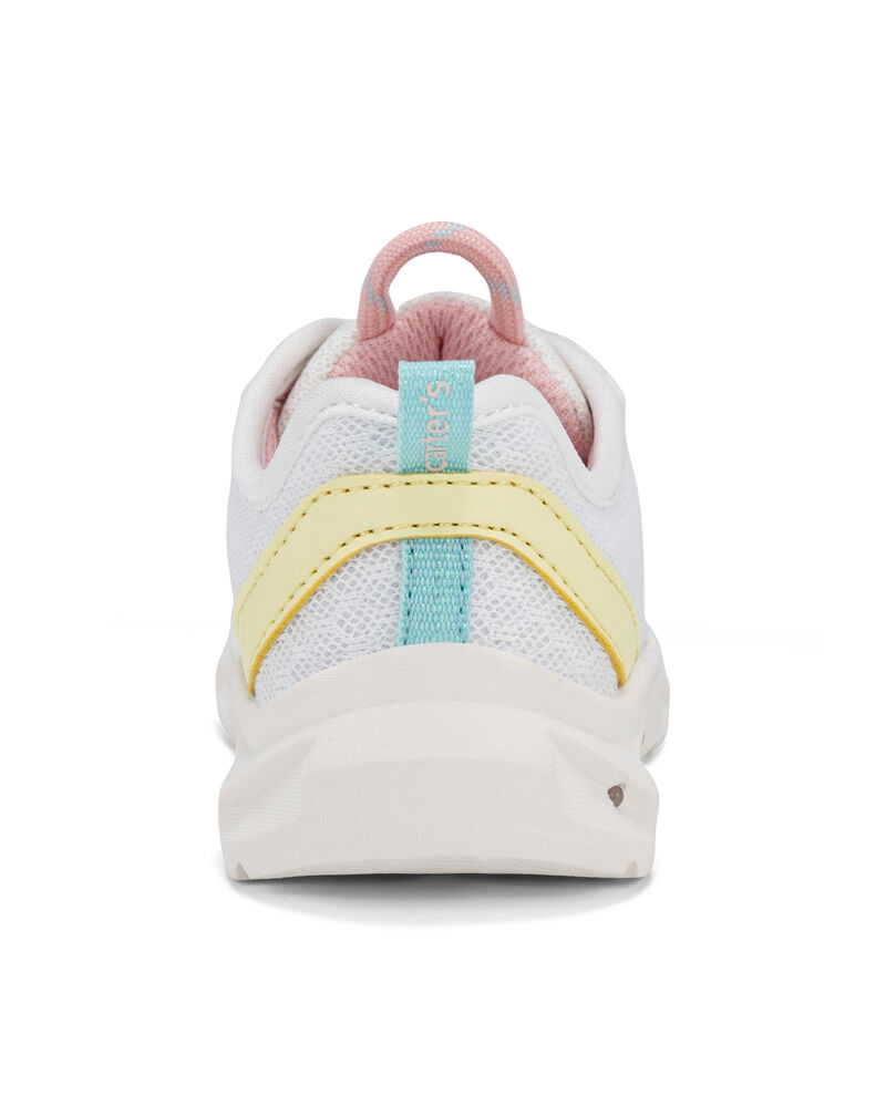Tout-petit fille - Chaussures de sport &agrave; breloques sur les lacets - Blanc, image 3 sur 12 diapositives