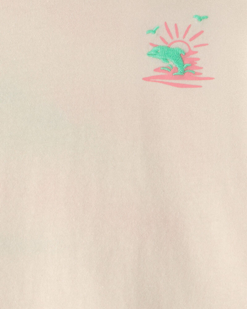 B&eacute;b&eacute; fille - T-shirts &agrave; imprim&eacute; &laquo;Where the Sun Never Sets&raquo; - Cr&egrave;me, image 3 sur 4 diapositives
