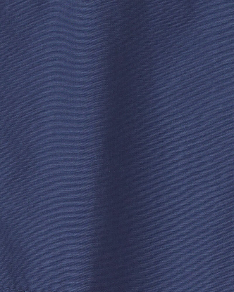 Gar&ccedil;ons - Pantalon cargo &agrave; coupe ample &ndash; Bleu marine, image 4 sur 5 diapositives