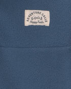 B&eacute;b&eacute; gar&ccedil;on - Ensemble 2 pi&egrave;ces haut et pantalon en micromolleton recycl&eacute;, image 3 sur 3 diapositives