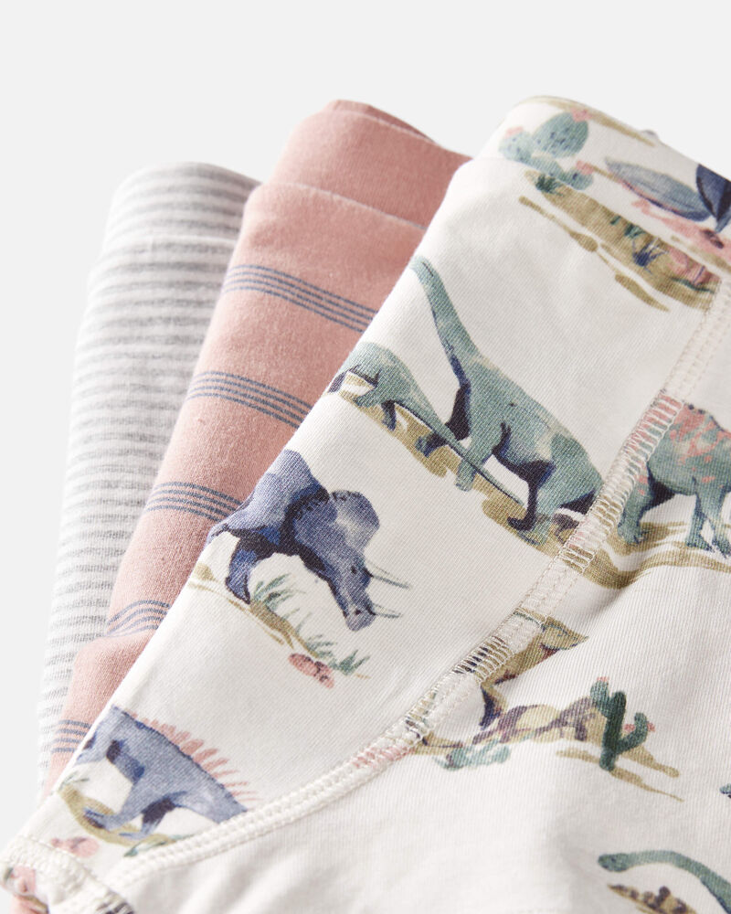 Boys 3-Pack Organic Cotton Boxer Briefs Underwear, image 2 of 4 slides