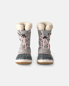 Girls SOREL Yoot Pac&trade; Winter Snow Boot - Grey, image 1 of 3 slides