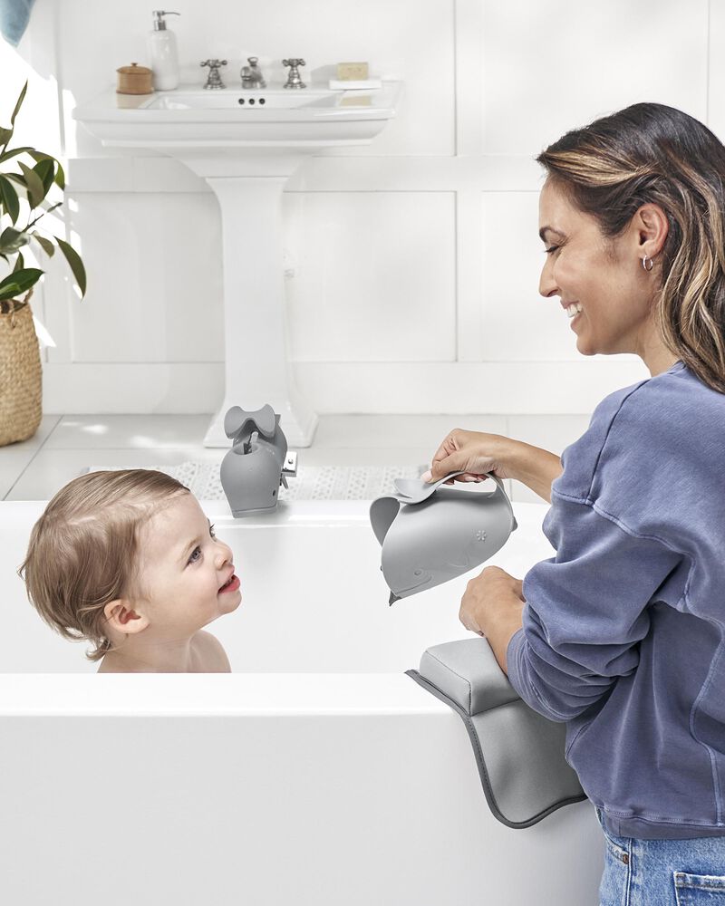 Moby Waterfall Bath Rinser - Grey, image 13 of 13 slides