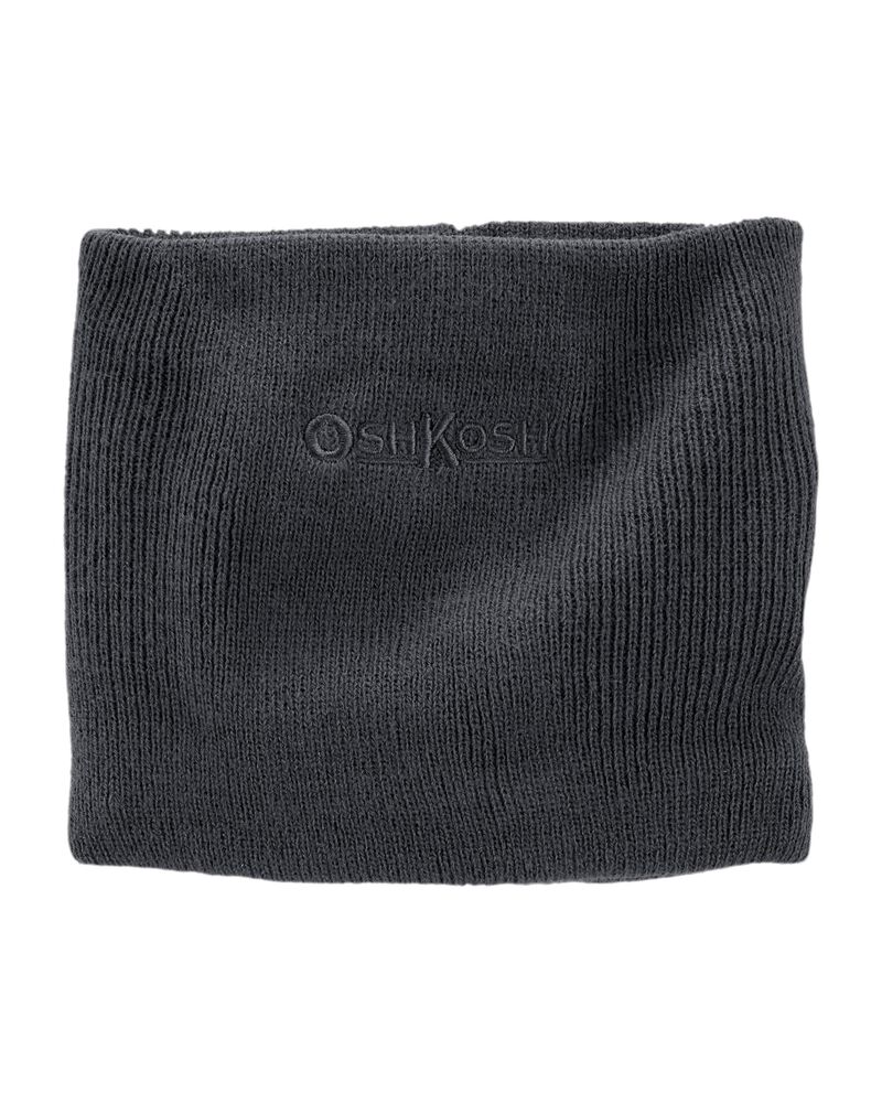 Charcoal Knit Neck Warmer