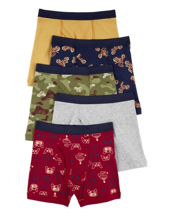 Boys 5-Pack Boxer Briefs, 