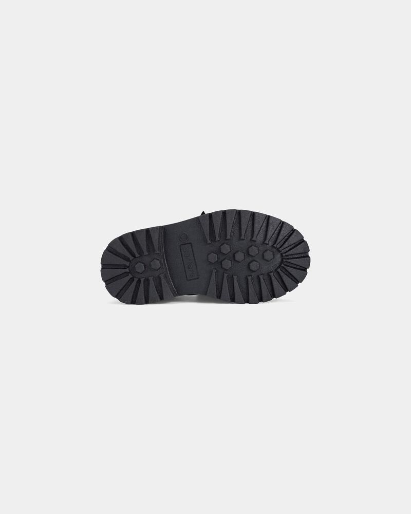 Girls Bow Combat Boots - Black, image 5 of 6 slides