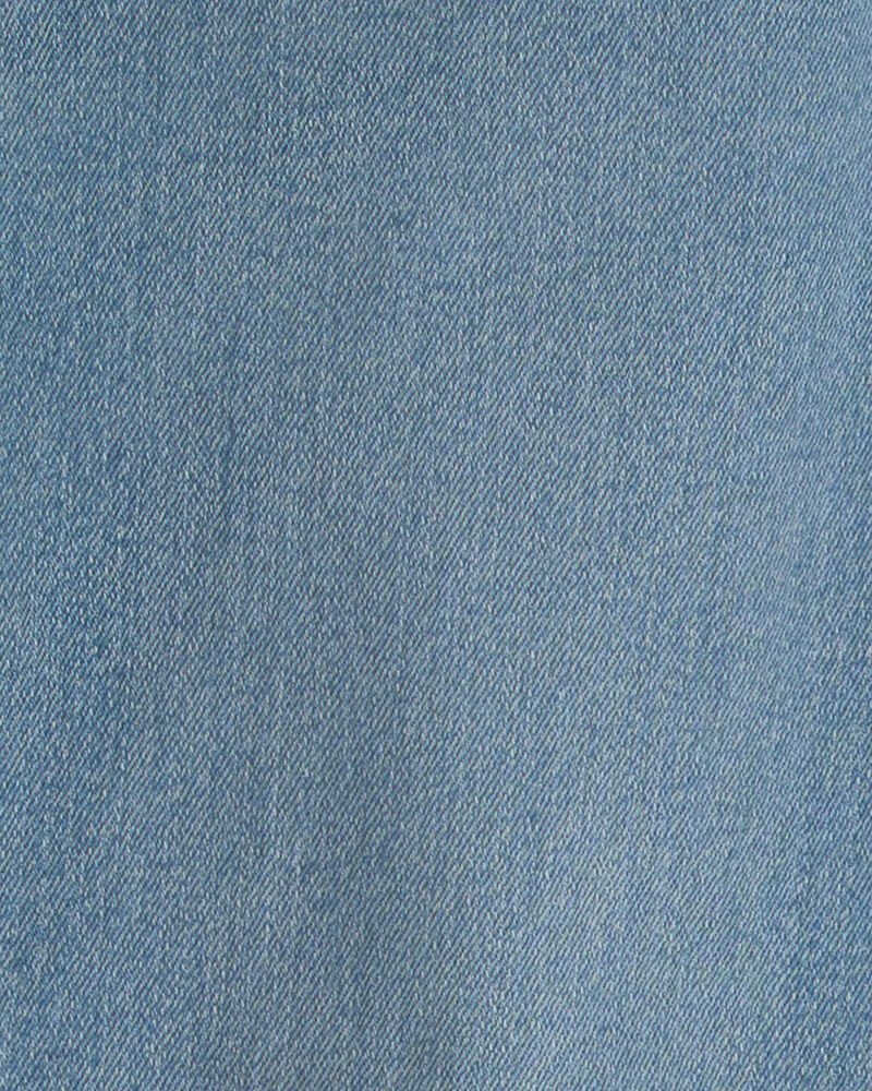 Boys Straight-Leg Jeans - Light Wash, image 3 of 4 slides