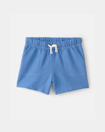 Tout-petit gar&ccedil;on - Shorts en Jersey bouclette - Bleu, 
