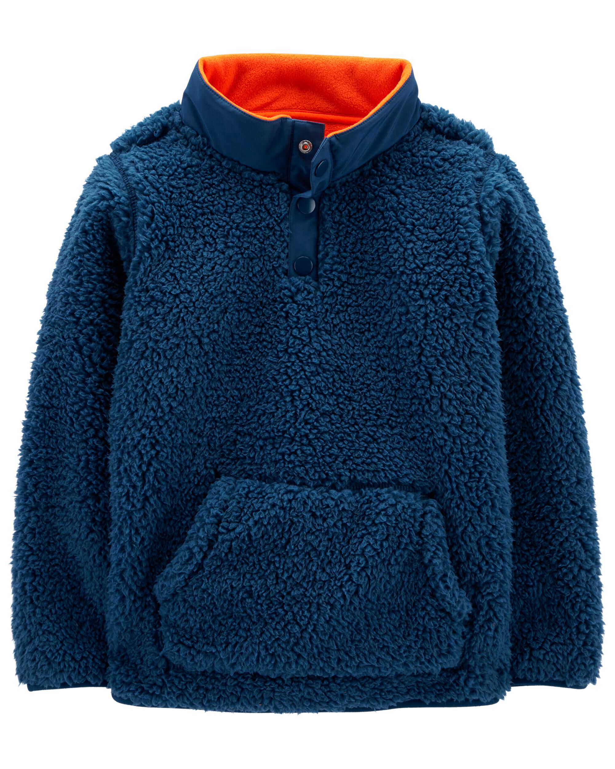 Fleece hotsell pullover kids
