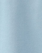 Baby Boy French Terry Zipper Pullover Sweatshirt - Blue, image 3 of 4 slides