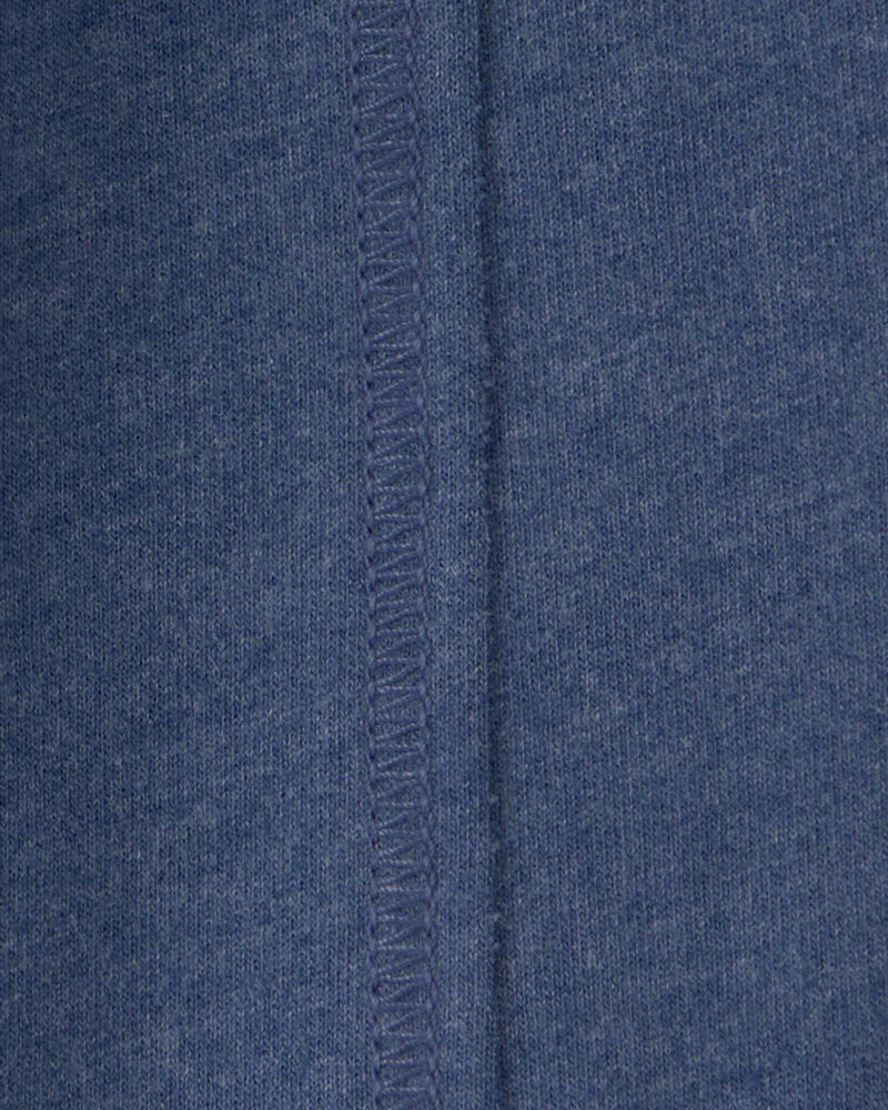 Toddler Boy French Terry Joggers - Blue, image 3 of 4 slides