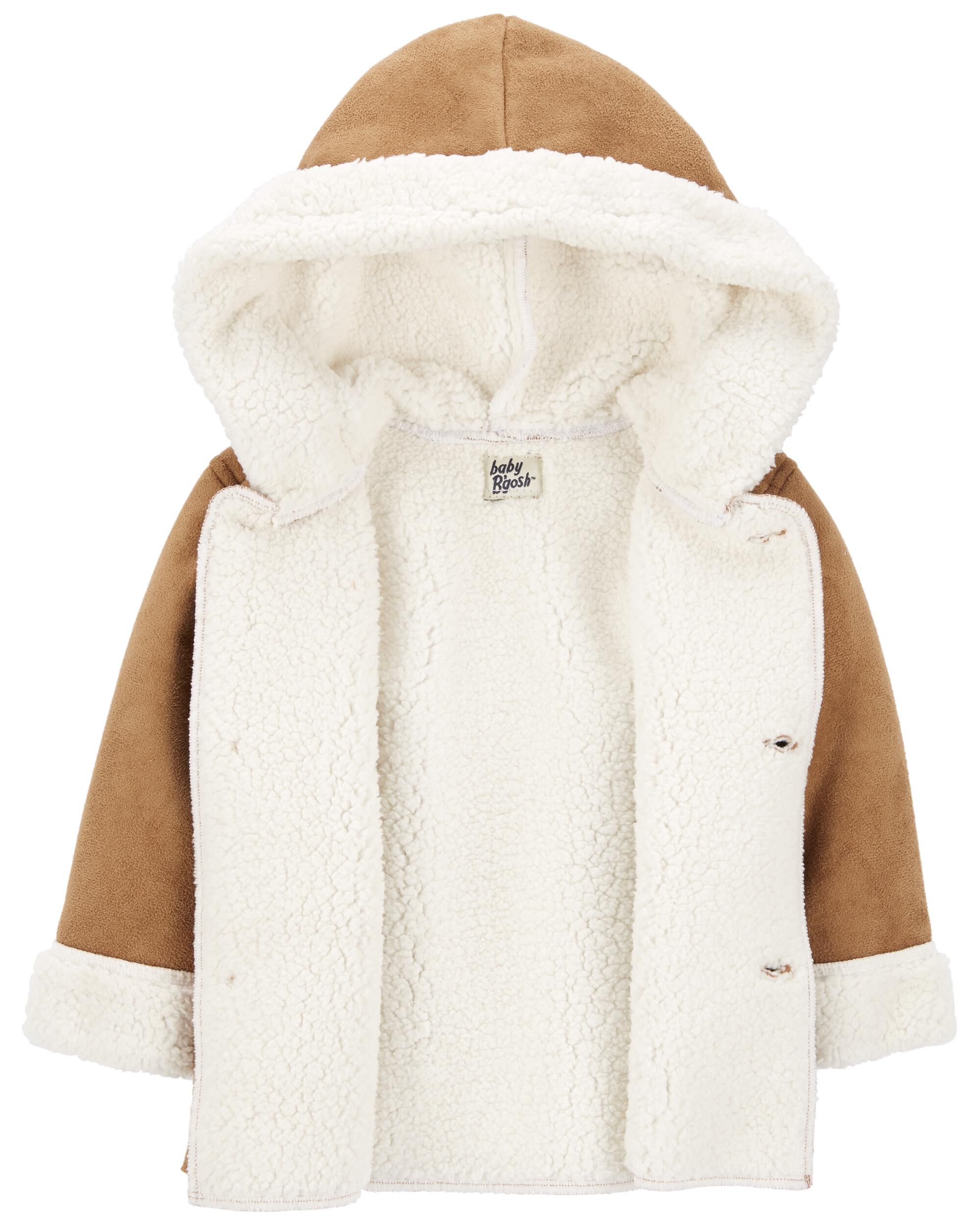 Khaki Poodle Fleece Jacket Carter s Oshkosh Canada