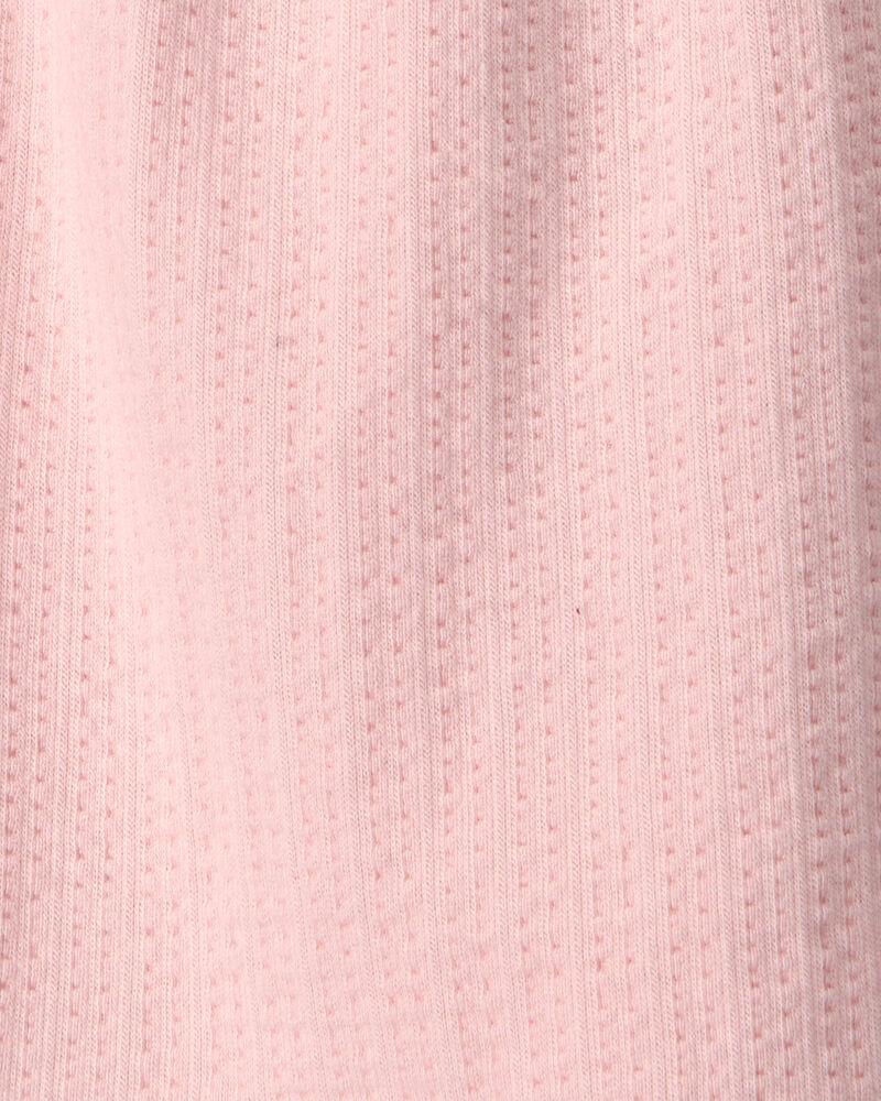 Tout-petit fille - Haut &agrave; manches volant&eacute;es en seersucker - Rose, image 2 sur 2 diapositives